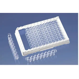 BRAND 782305 96-Well strip plate (12 x F8) PS immunoGrade™ high binding transparent F-bottom CERTIFIED LIFE SCIENCE QUALITY