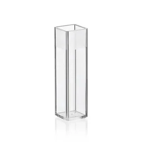 BRAND 759125 Cuvettes 4 optical windows macro 2.5 ml CERTIFIED LIFE SCIENCE QUALITY