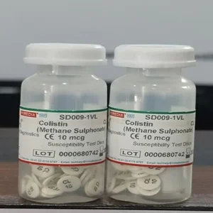HIMEDIA SD009-1VL Colistin (Methane Sulphonate)Cl 10 mcg