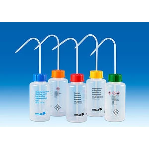 VITsafe™ safety wash bottles  wide-mouth VITLAB
