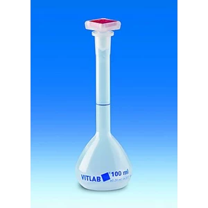 Volumetric flasks PP Class B with NS stoppers PP VITLAB