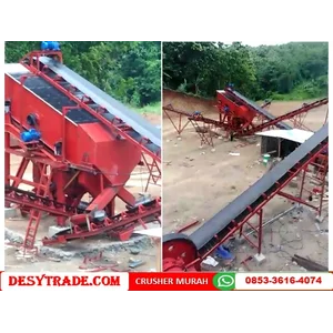 Crusher Batu Portable Mobile Crusher Plant Bucket Crusher 