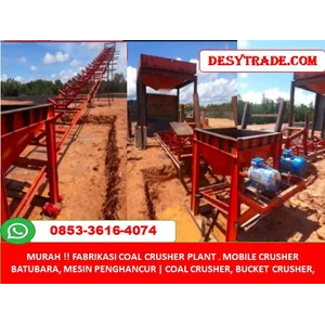 Crusher Batu Portable Mobile Crusher Plant Bucket Crusher 