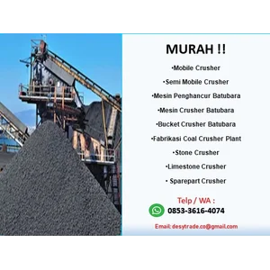 Crusher Batu Portable Mobile Crusher Plant Bucket Crusher