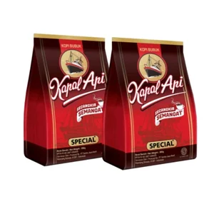 KOPI BUBUK KAPAL API SPECIAL MERAH 380/350 GR (TANPA GULA)