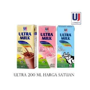 Minuman Susu Ultra Full Cream 250 ml ( Varian rasa)