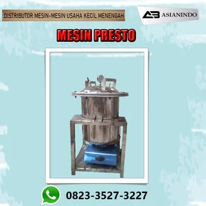 Mesin Presto Makanan Kapasitas 25 kg