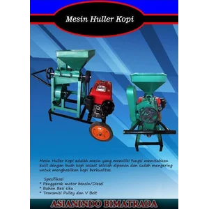 Mesin Pengupas Kulit Kopi Kering - Huller