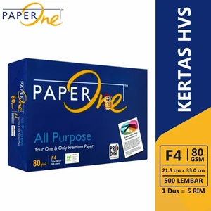 Kertas Hvs F4 Paper One 80 Gsm