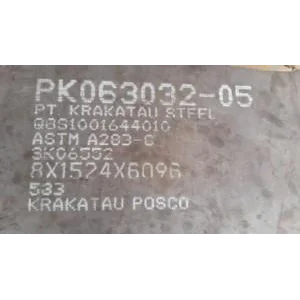 Plat Besi / Plat Baja Plat Besi Baja Sus Aluminium