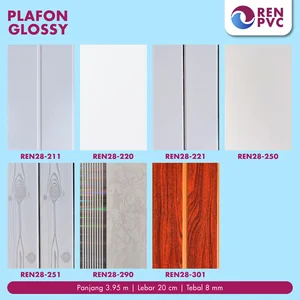 Plafon PVC REN Glossy 8mm
