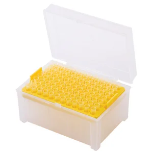 Yellow Tips Rack 200Ul 96 Tips/Rack 10Racks/Pack 5Packs/Case