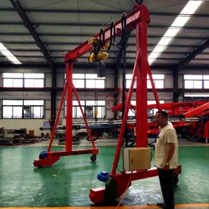 Moveable Mini Gantry Crane Manual/Electric