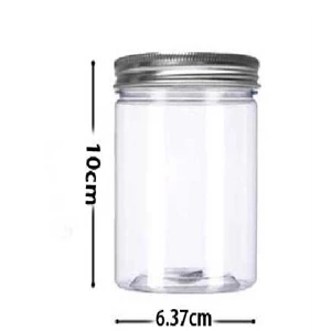 250ml Plastic Jar with Alu Lid