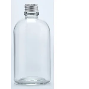 Botol Kaca Boston 100ml dengan Tutup Aluminium