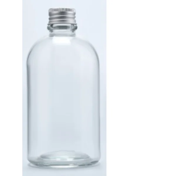 Botol Kaca Boston 100ml dengan Tutup Aluminium