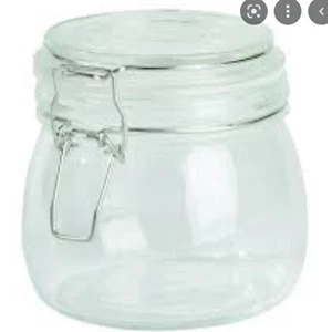 500ml flexible top square glass jar