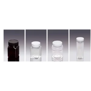 Botol Plastik 200 ml dengan Tutup
