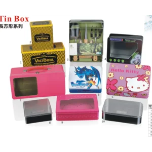 Kaleng Kustom dengan 3D Embossing