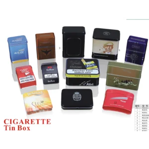 Tin Can Kotak Kaleng dengan Tutup