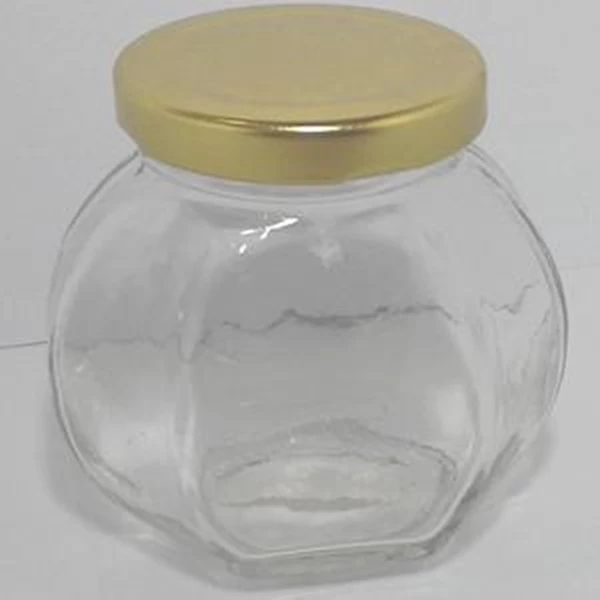 botol kaca octagon