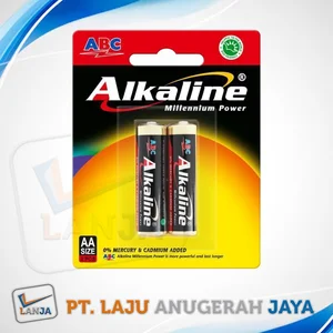 Charger Baterai AA (A2) ABC Alkaline Batteries 