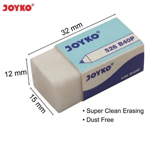 PENGHAPUS ERASER JOYKO 526-B40P PUTIH