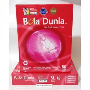KERTAS QUARTO 80 GRAM BOLA DUNIA