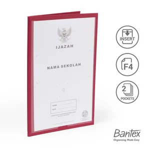 BANTEX MAP SERTIFIKAT FOLIO INSERT 2 POCKET