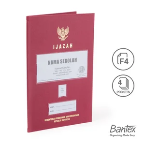 BANTEX MAP SERTIFIKAT FOLIO INSERT 4 POCKET
