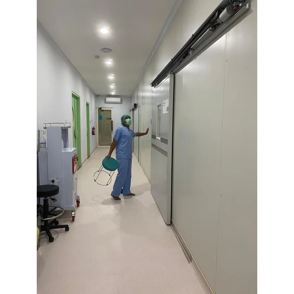 Pintu Heremetic  Sliding  Otomatis Stainless