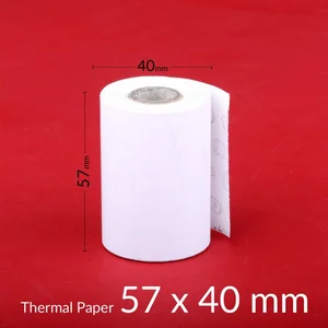 Kertas Lainnya Kertas Thermal Struk / Kertas Kasir / Paper Roll 57 mm x 40 mm