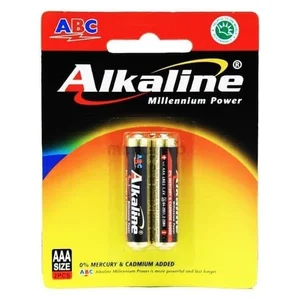 AAA Battery AAA ABC Alkaline Battery Pack of 2