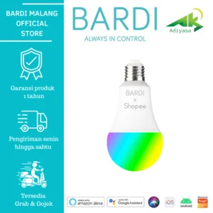 BARDI Light Bulb Bluetooth 9W - RGBWW