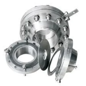 Besi Karbon Flange 