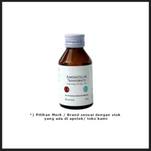 Amoxicillin Syr 60 ml botol