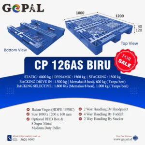 Pallet Plastik CP 12.10-16 AS