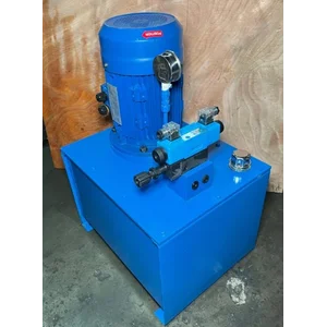 Hydraulic Power Pack 60 Liter Electric Control Double Acting Low Noise