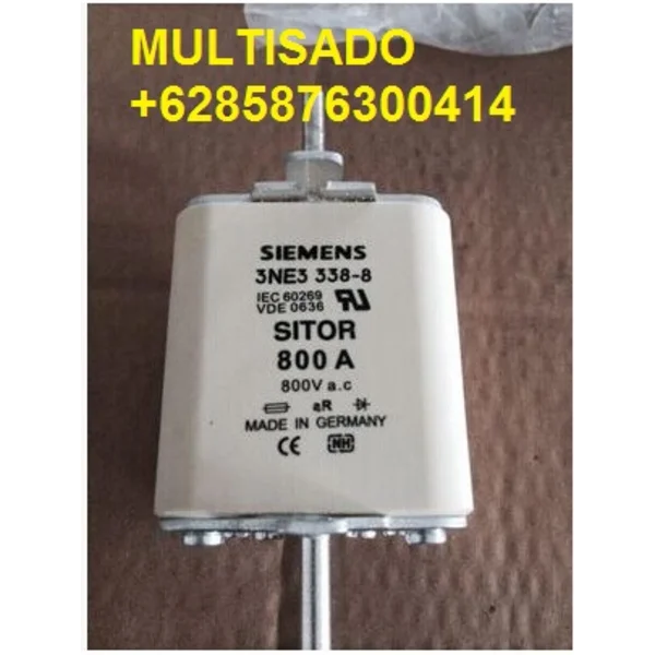 SIEMENS Fuse model : 3NE3338-8 800A 800Vac aR