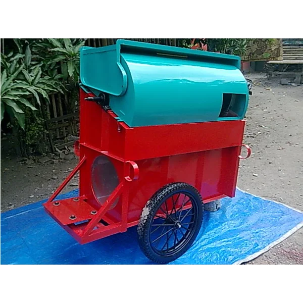Mesin Perontok Padi Bergerak