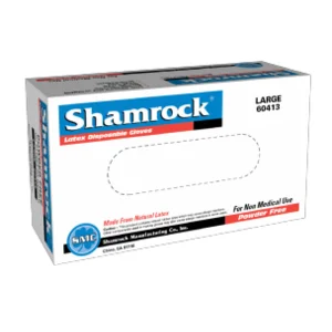 60000 SERIES POWDER FREE INDUSTRIAL LATEX GLOVES – TEXTURED .