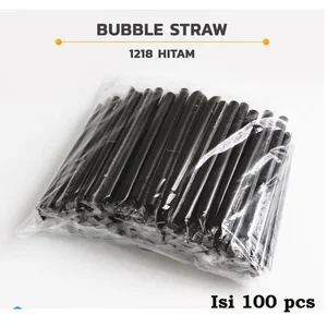 Sedotan Bubble Aneka Warna Ready Sesuai Request
