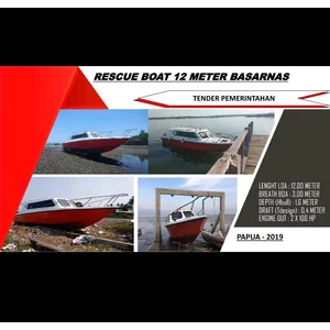Speed Boat Kapal Rescue Boat 12 Meter Basarnas Kapal Ikan Kapal Mancing Kapal Karet Kapal Nelayan Kapal wisata