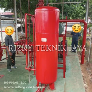 Tangki Tekanan Tinggi Pressure Tank Boiler Steam Vacum 100 Liter - 20.000 Liter Custom SS400 SS316