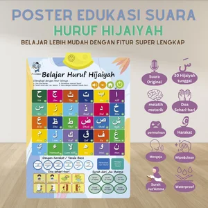 poster edukasi digital MiracleKids Hijaiyah