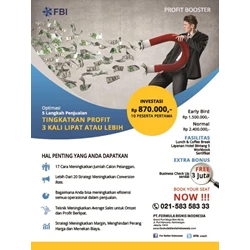 Profit Booster By Formula Bisnis Indonesia