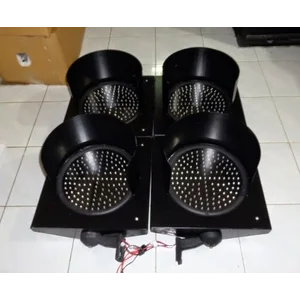 Lampu Warning Led Tegangan AC 2 Aspek 30cm 220v satu sisi