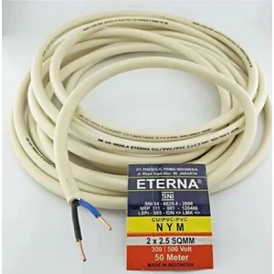 Kabel Listrik NYYHY 2x1.5mm per roll