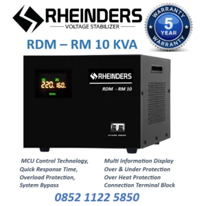 Automatic Voltage Regulator RHEINDERS 1 Phase 1.5 - 30 KVA