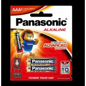 Baterai AAA ALkaline Panasonic isi 2
